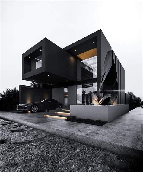 modern black house ideas